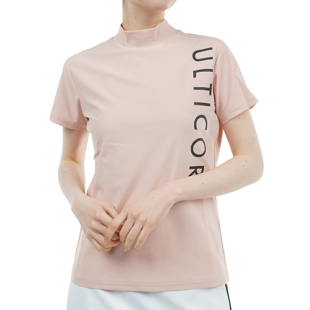 レディス Lサイズ ブリヂストンゴルフ ULTICORE 半袖モックネックシャツ レディス Lサイズ ブリヂストンゴルフ ULTICORE 半袖モック